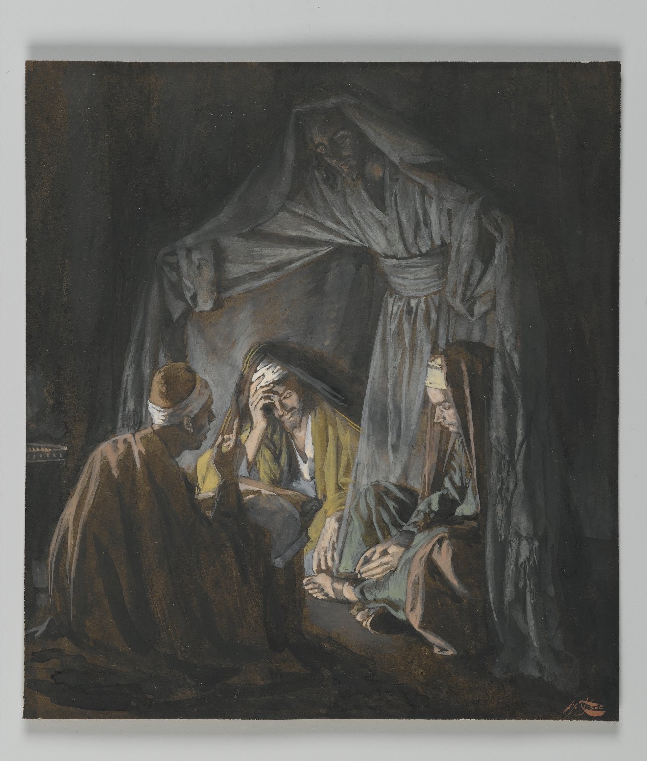 그림: 두세 사람이 나의 이름으로 모인 곳에, James Tissot