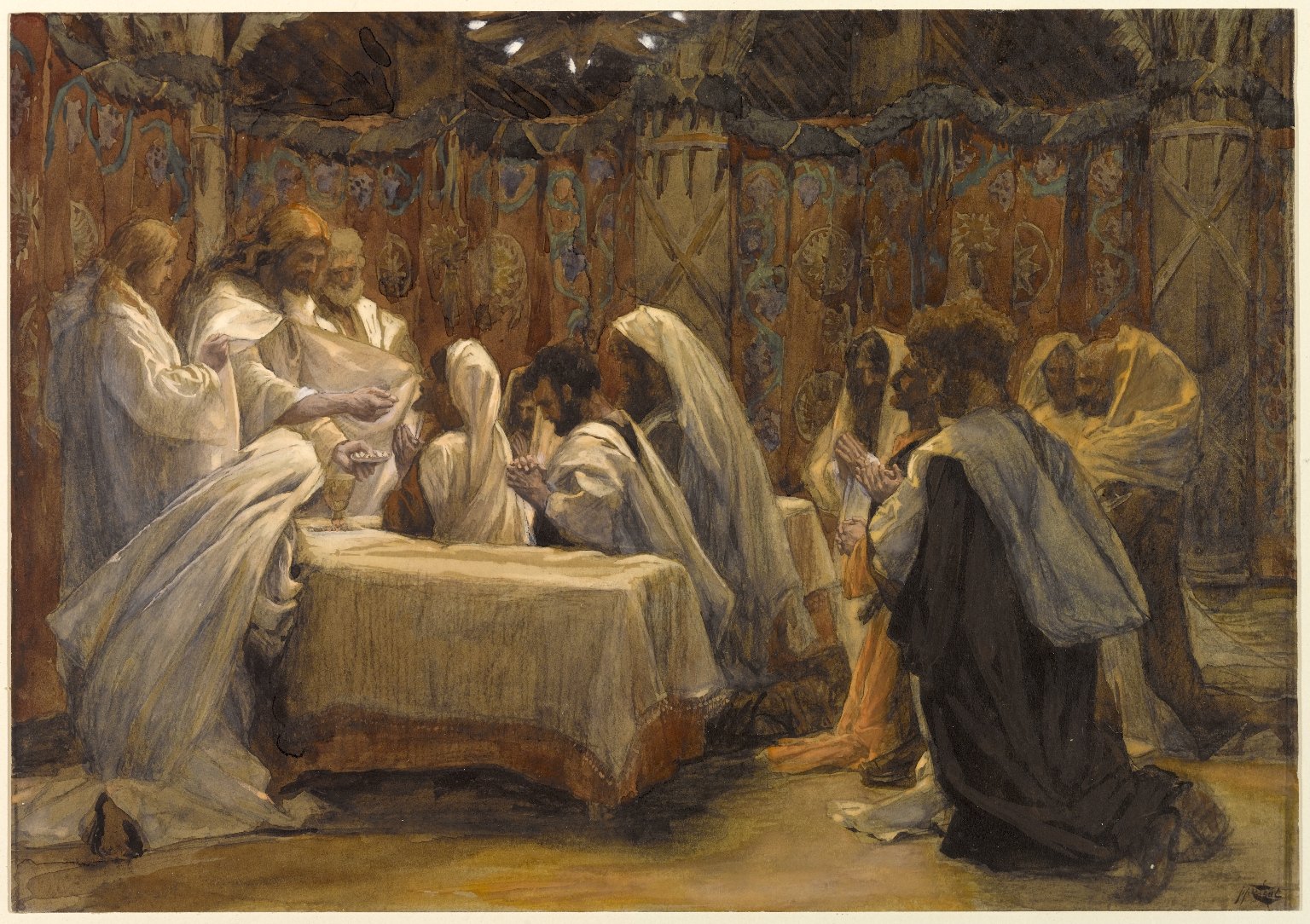 그림: The Communion of the Apostles, James Tissot