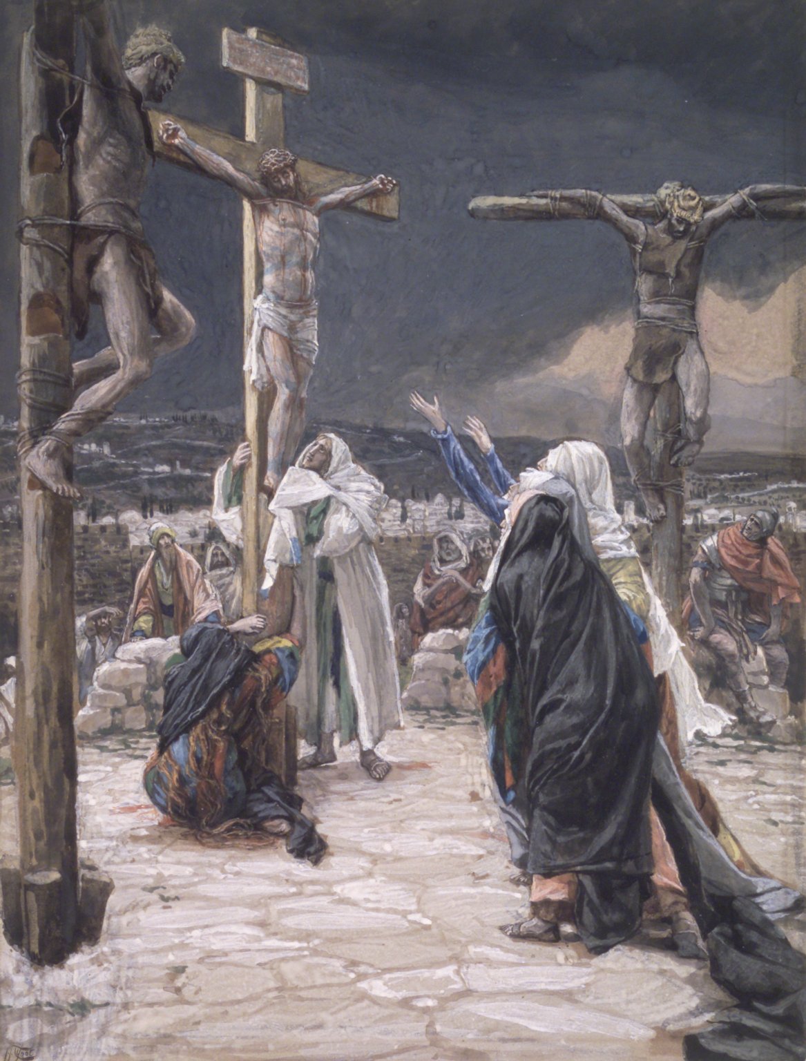 그림: 예수의 죽음, James Tissot