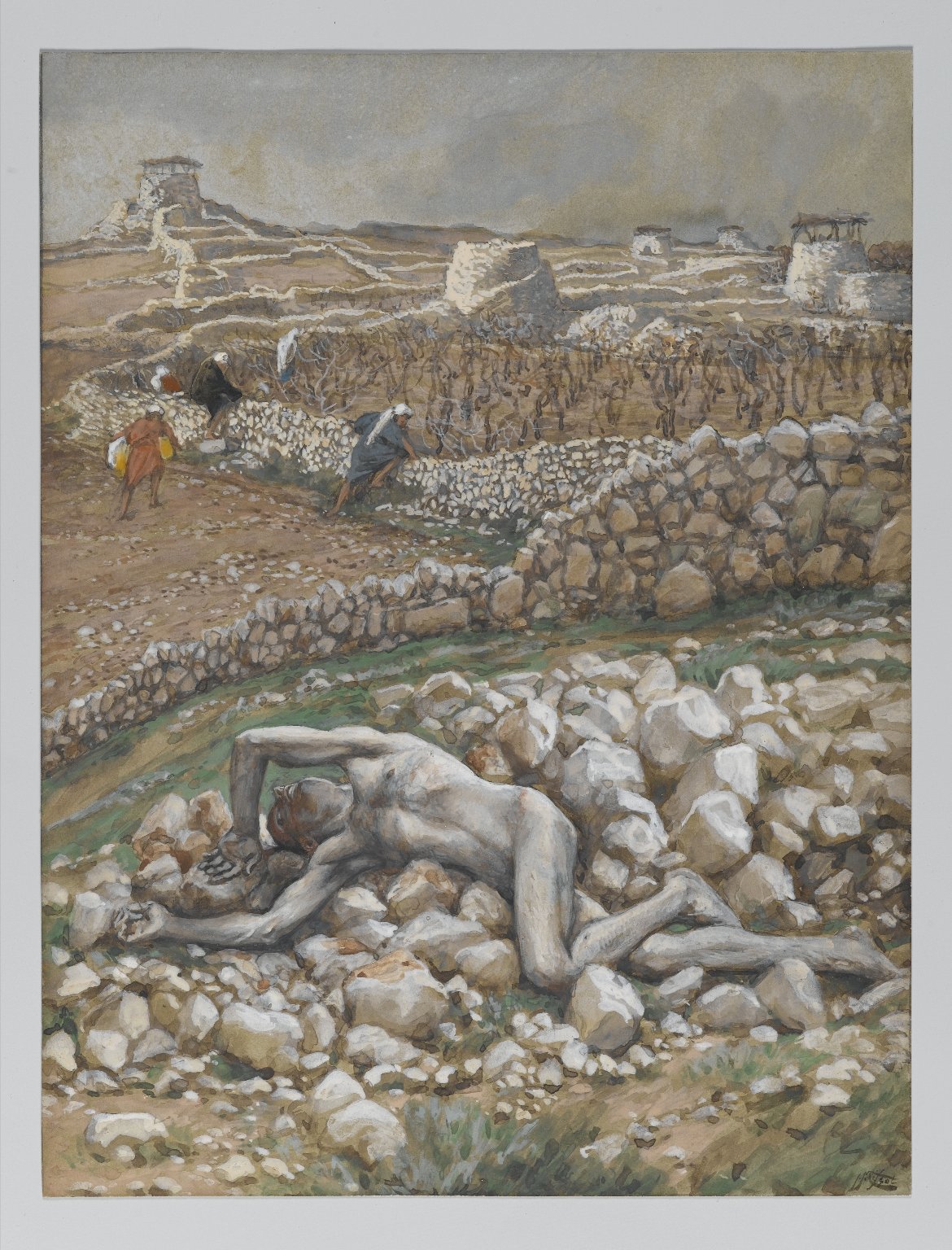 그림: 포도원 주인의 아들, James Tissot