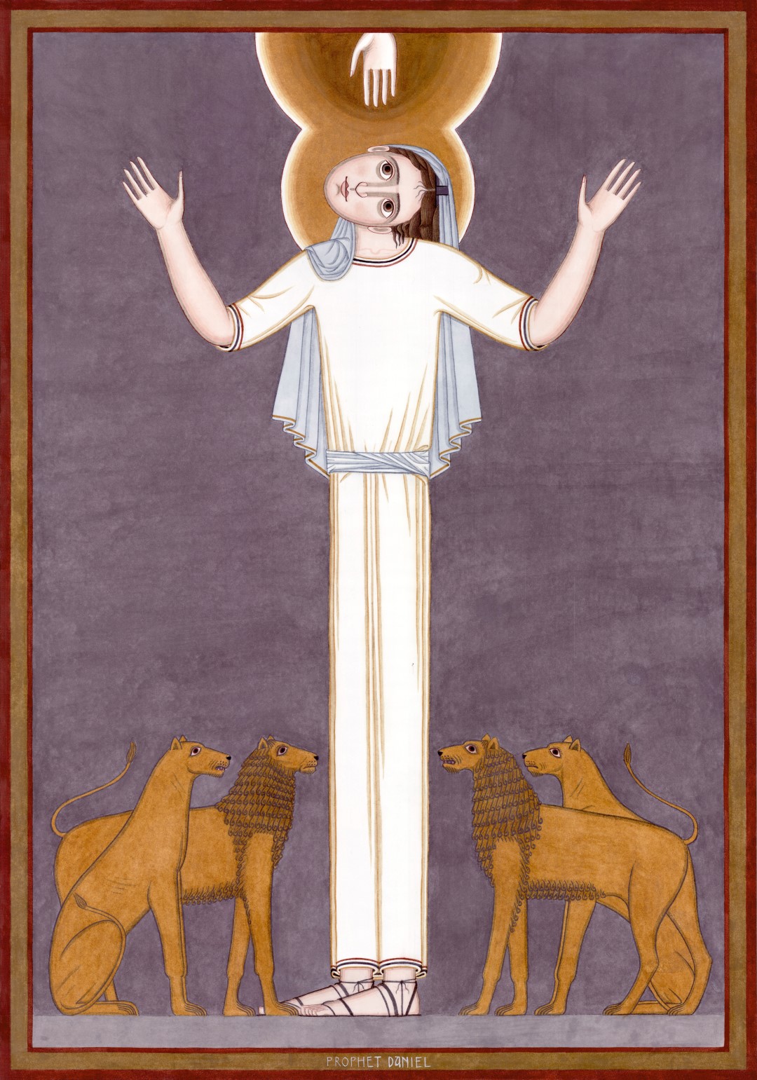 그림: "예언자 다니엘", Nikola Sarić