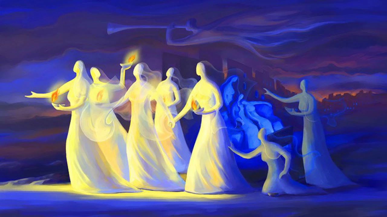 그림: "열 처녀의 비유", Vares Ain