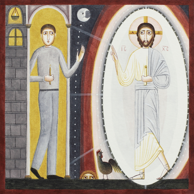 그림: "신실한 청지기의 비유(마르 13:28-37)", Nikola Sarić