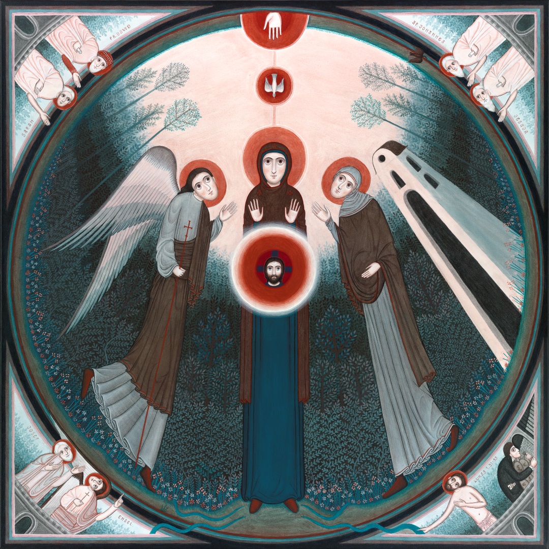 그림: "The Incarnation of Christ", Nikola Sarić