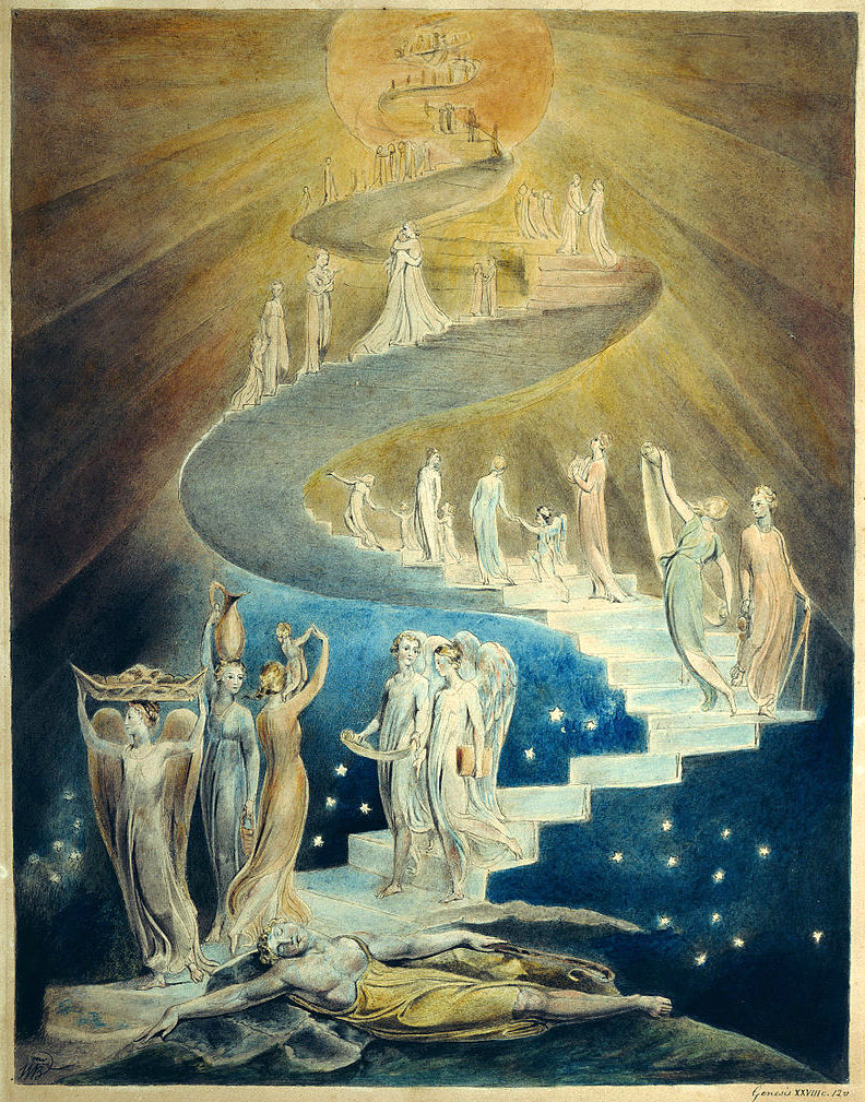 그림: "Jacob's Dream", William Blake