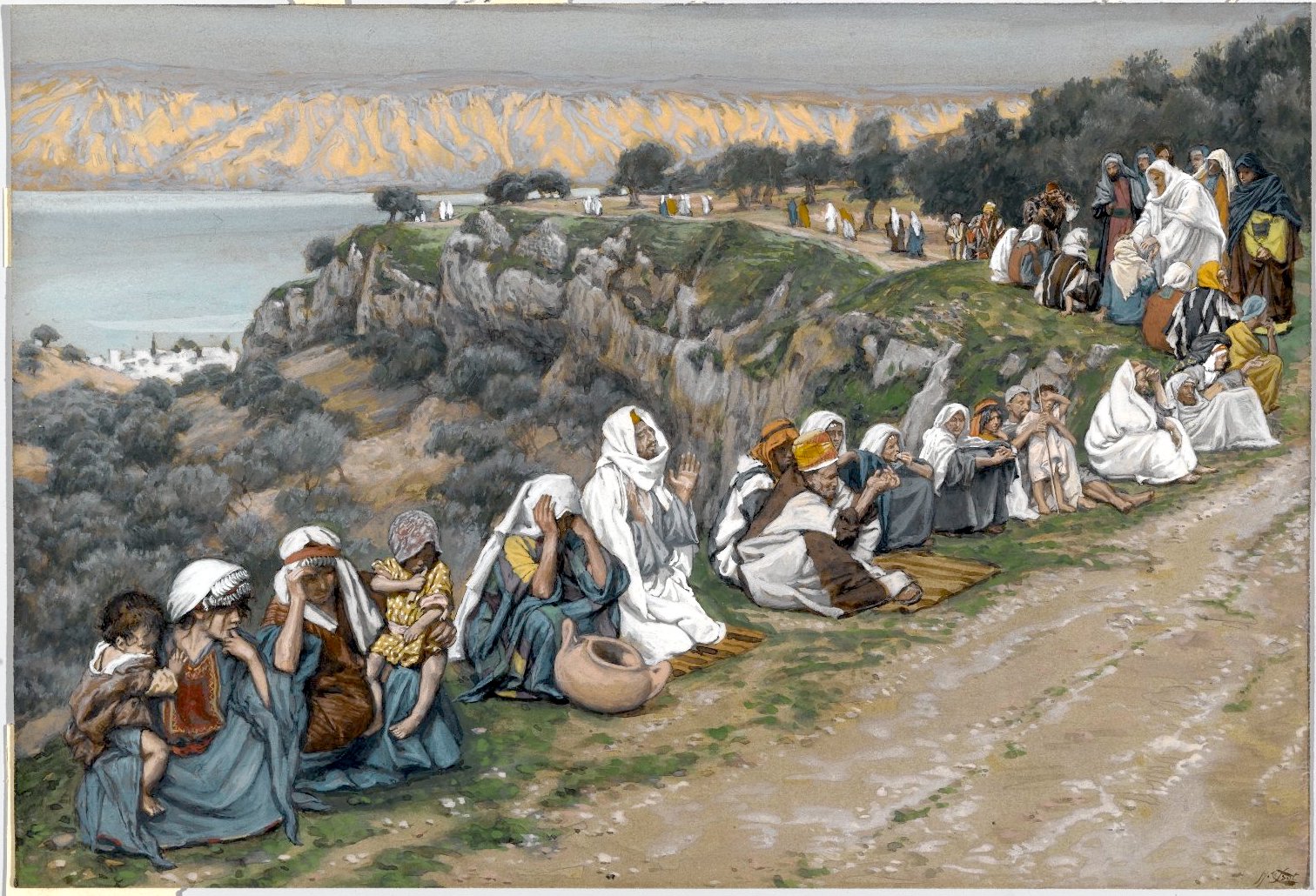그림: "The Sick Awaiting the Passage of Jesus", James Tissot