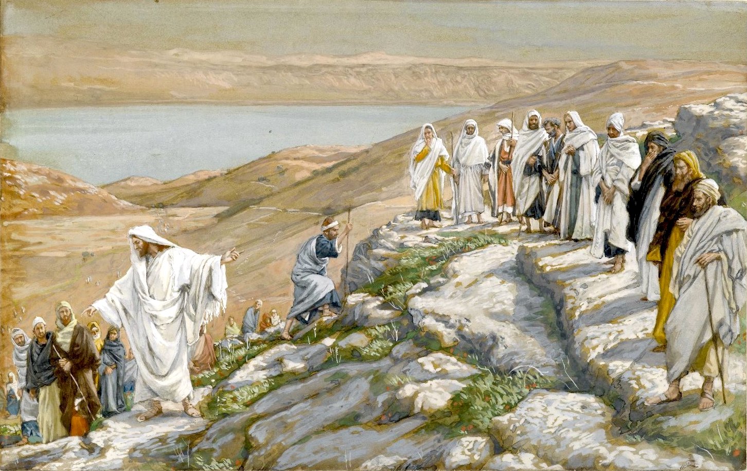 그림: 열두 사도들을 세우시다, James Tissot
